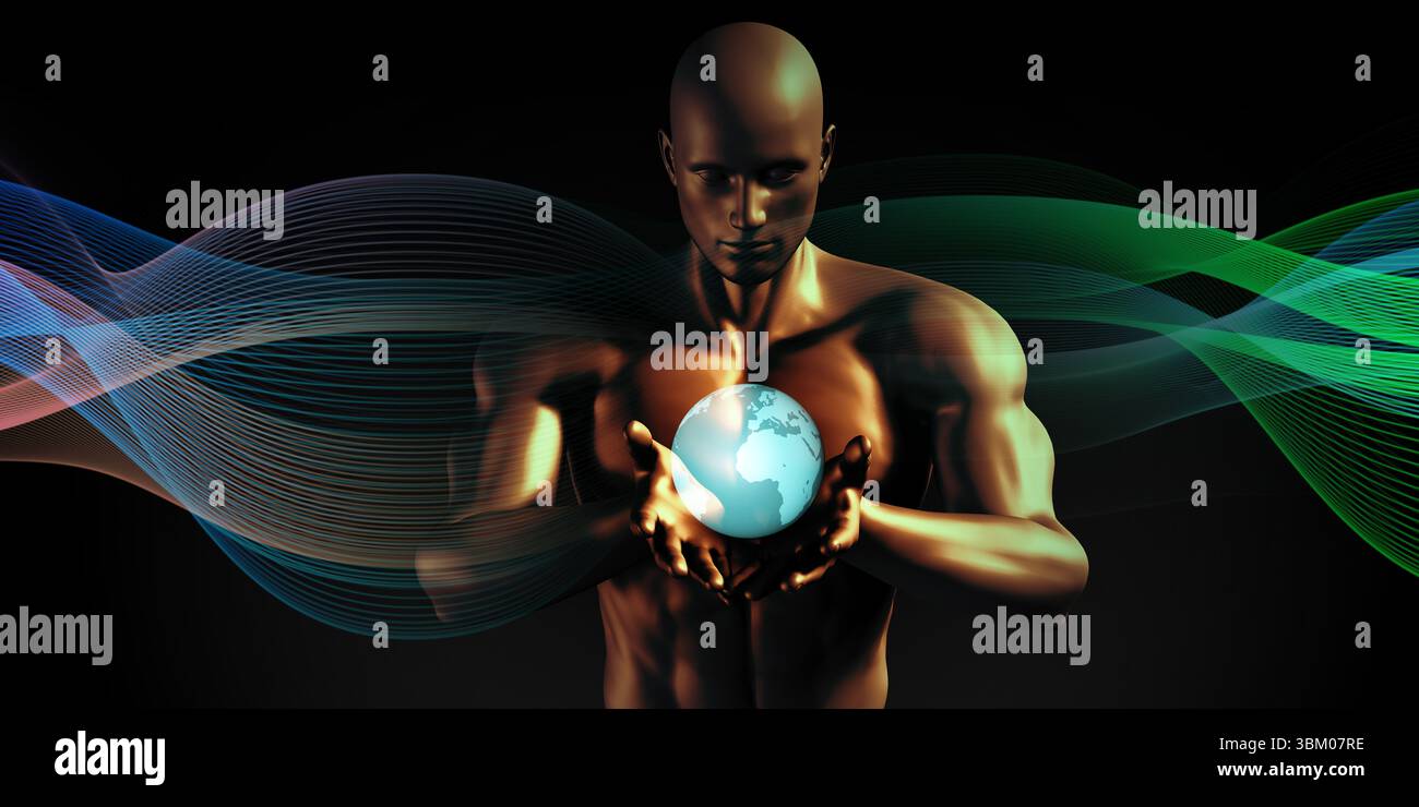 Business Transformation Powered By Artificial Intelligence Stock Photo