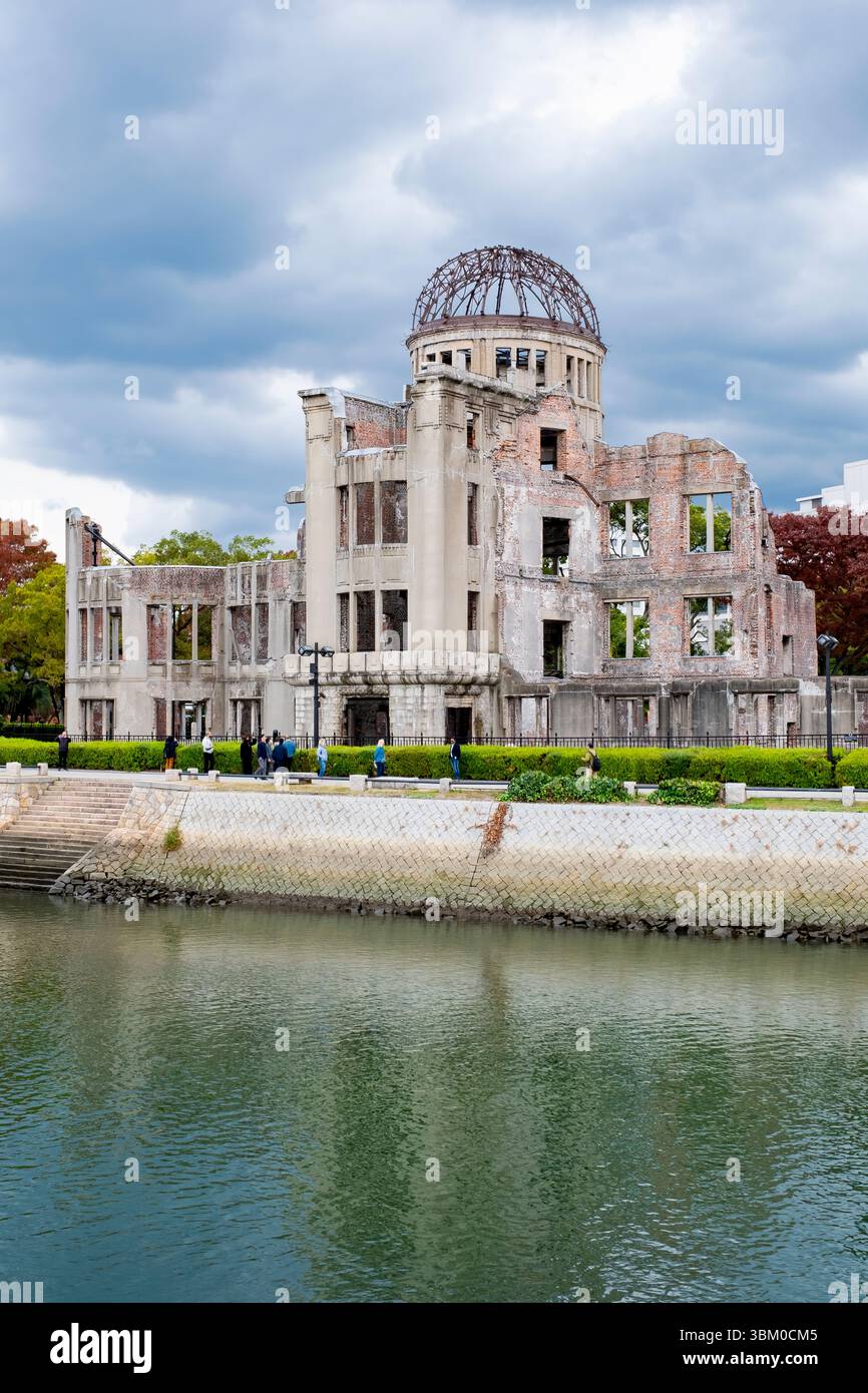 Atomic Bomb Dome, Hiroshima, Japan Stock Photo