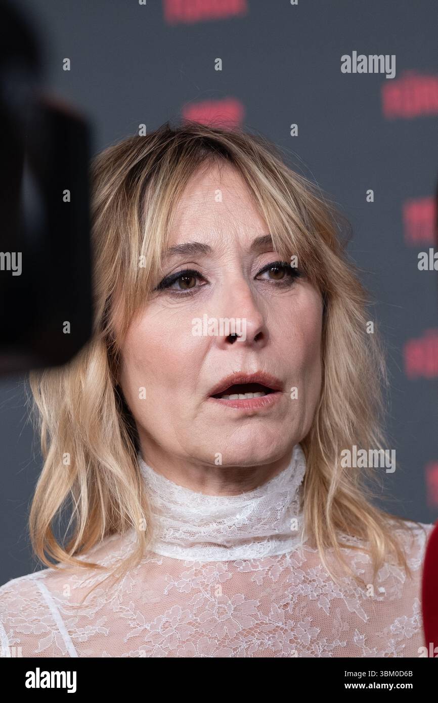 Nathalie Poza attends the premiere of the film FURY (Furia) at the ...