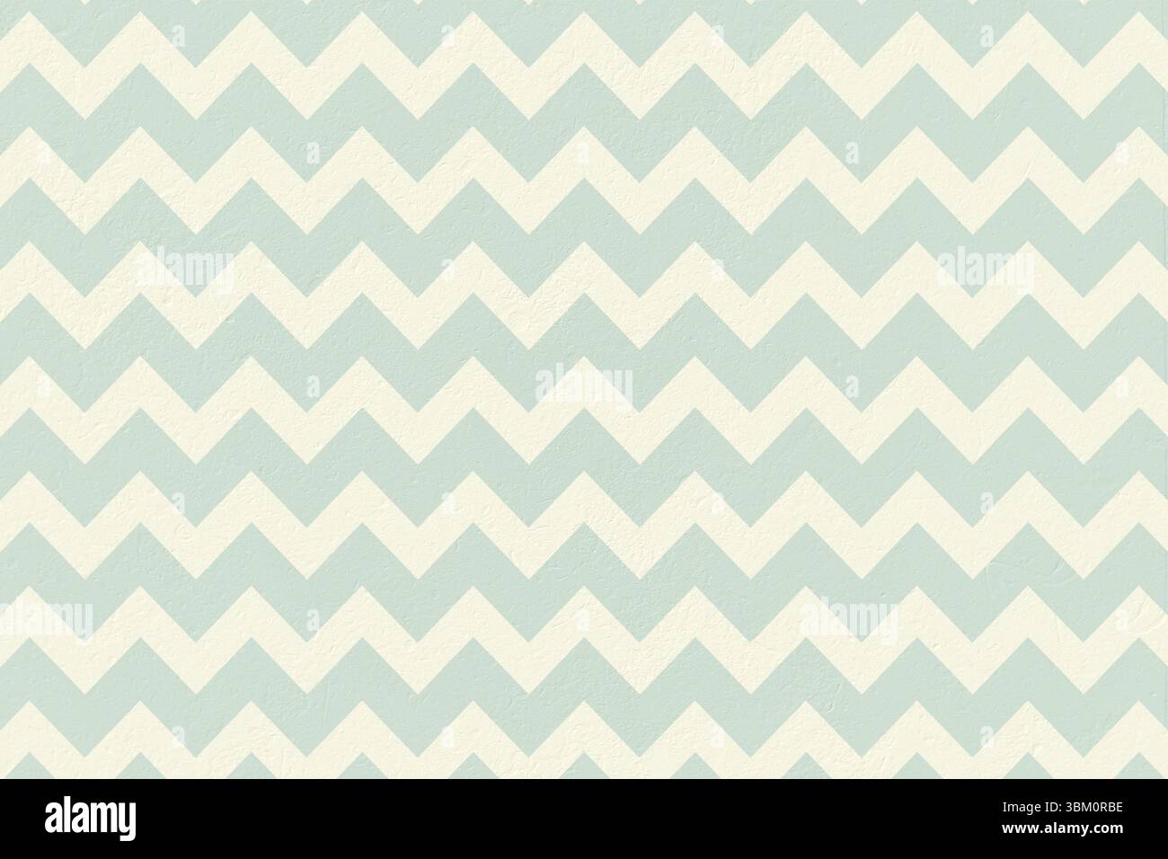 Blue and cream patterned wallpaper Stock Photo