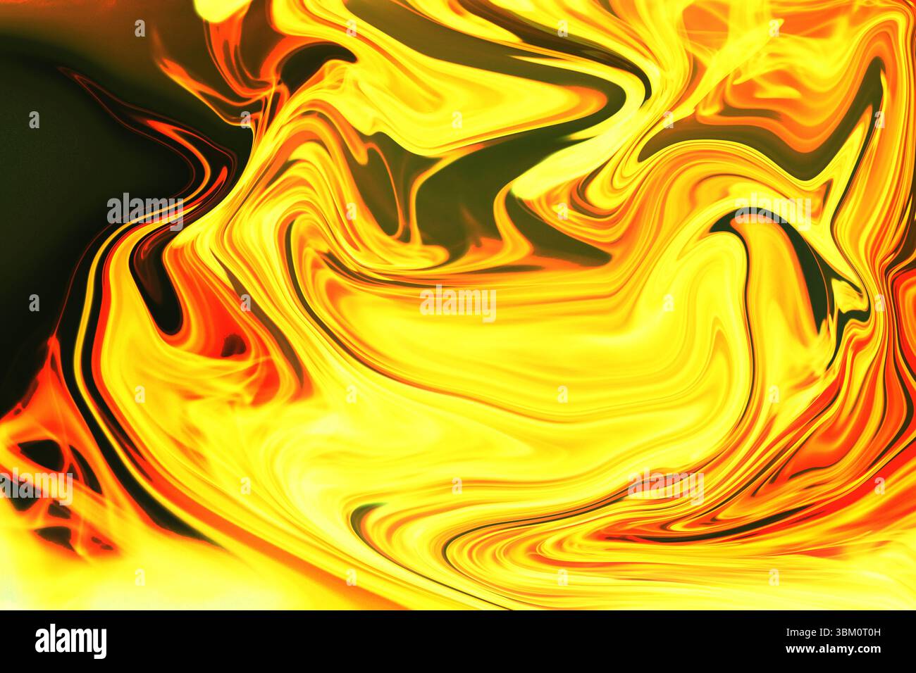 abstract swirling pattern is flowing in flat design across clear ...