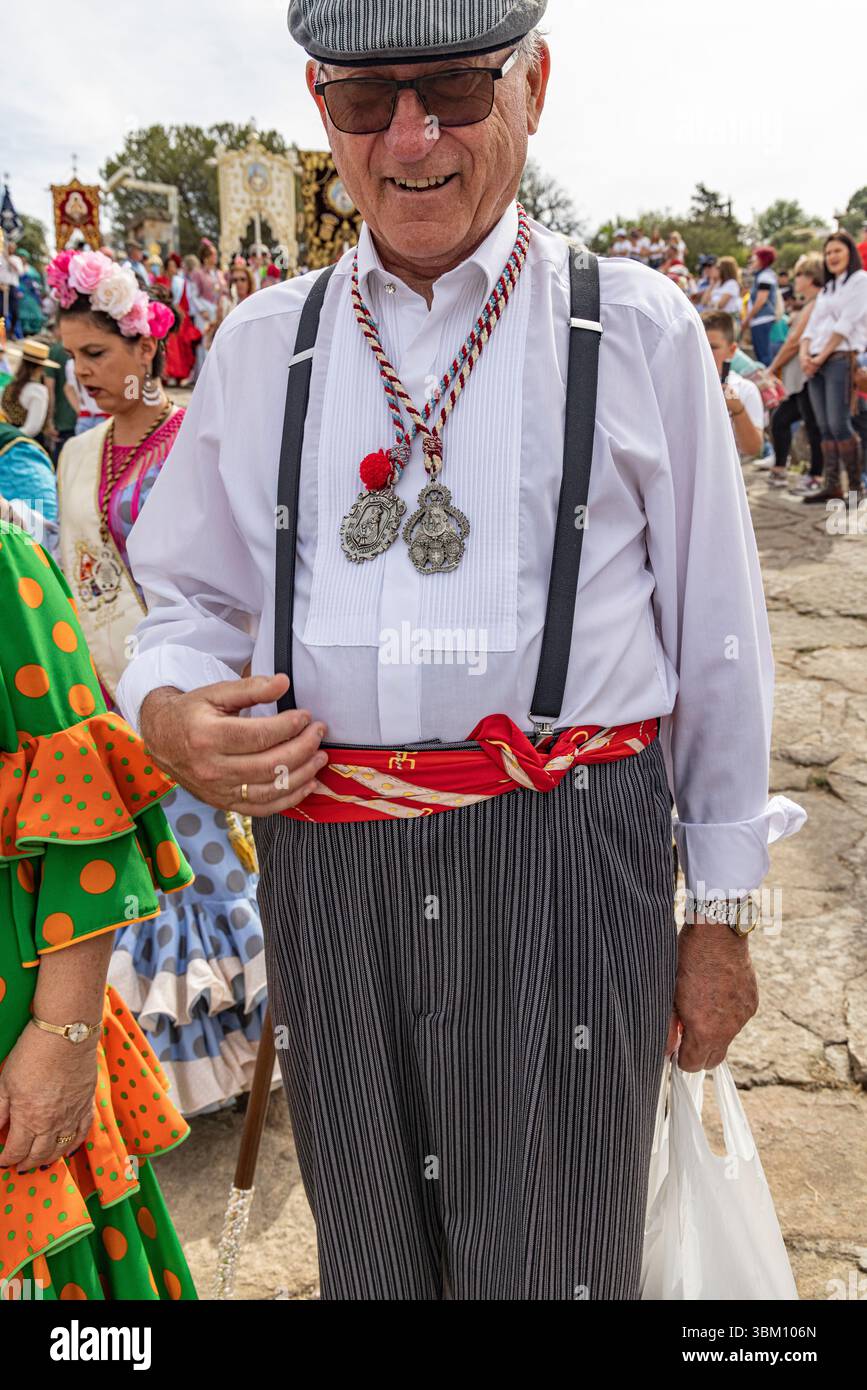 BDM Bracciale Virgen De La Cabeza, Andújar-Jaén, Spagna – Tessuto Morbido E Regolabile, Idea Regalo