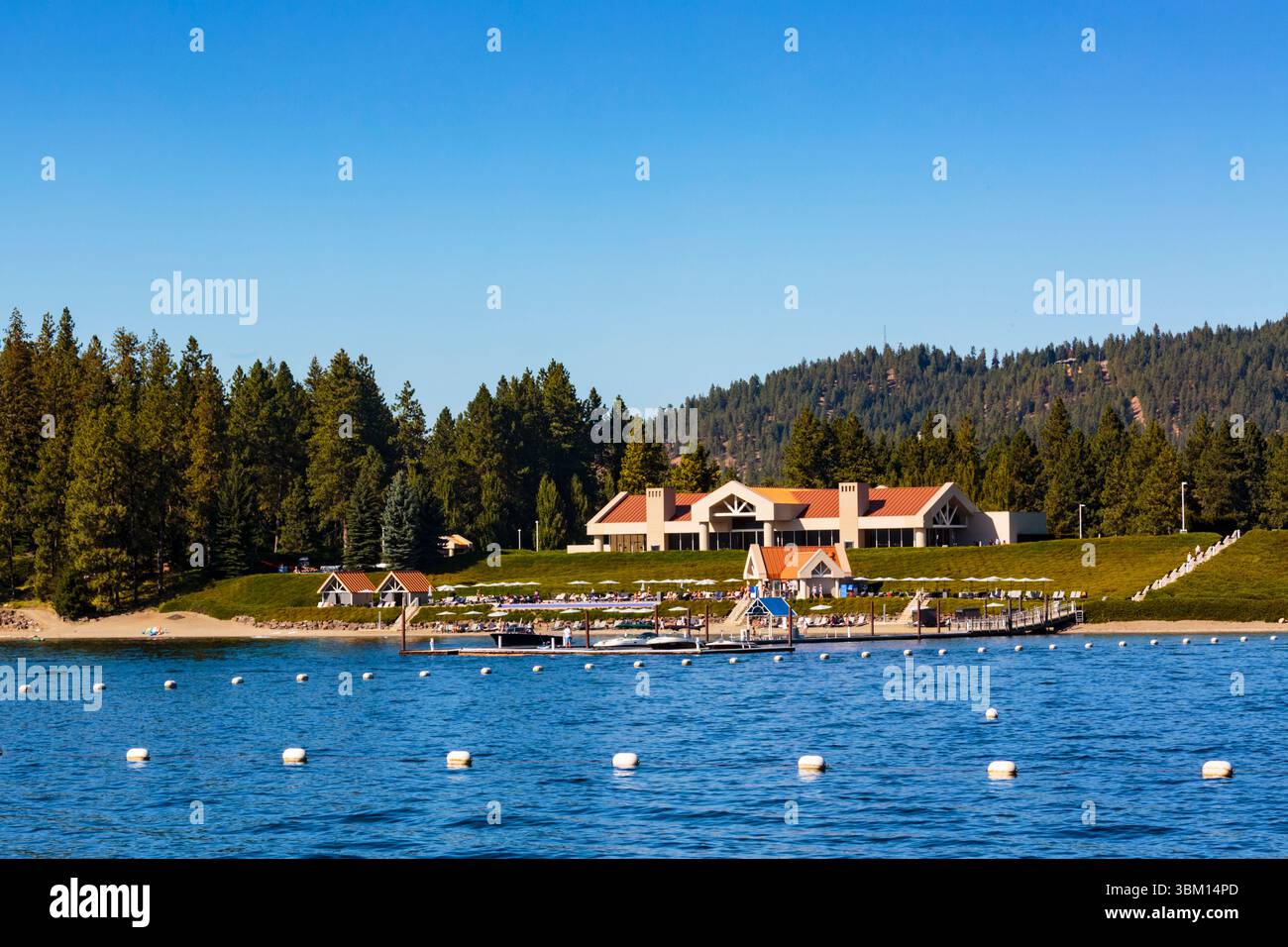 Hagadone Event Center, Lake Coeur d'Alene, Idaho, USA. (Editorial Use Only) Stock Photo