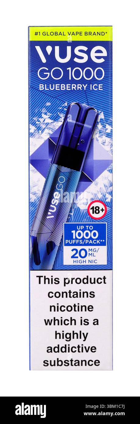 elfbar elfa kaufen ▷Vuse GO 1000 (Pen) Blueberry Ice Einweg E-Zigarette 0mg main image 0