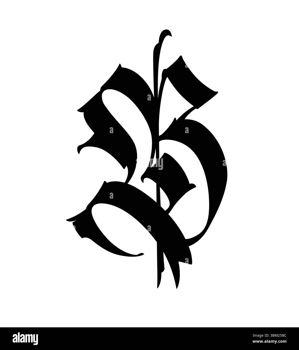 Gothic font letter b Cut Out Stock Images \u0026 Pictures - Alamy, image size:1190x1390