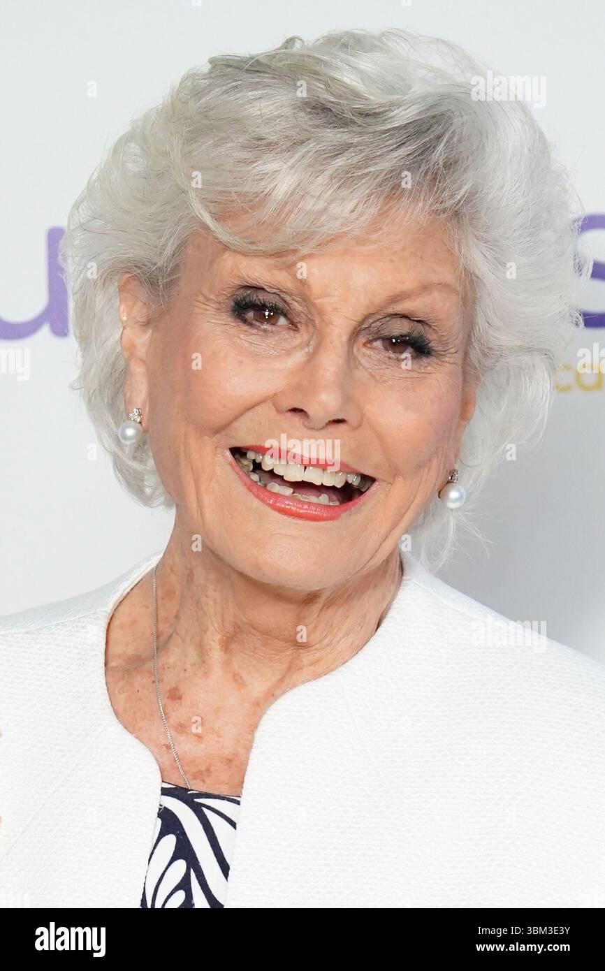 Angela Rippon attends the Television and Radio Industries Club (TRIC ...