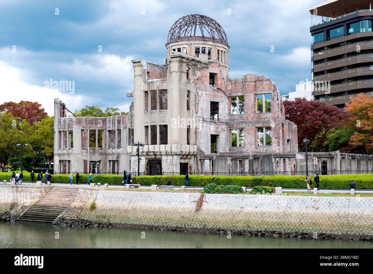 Atomic Bomb Dome, Hiroshima, Japan Stock Photo
