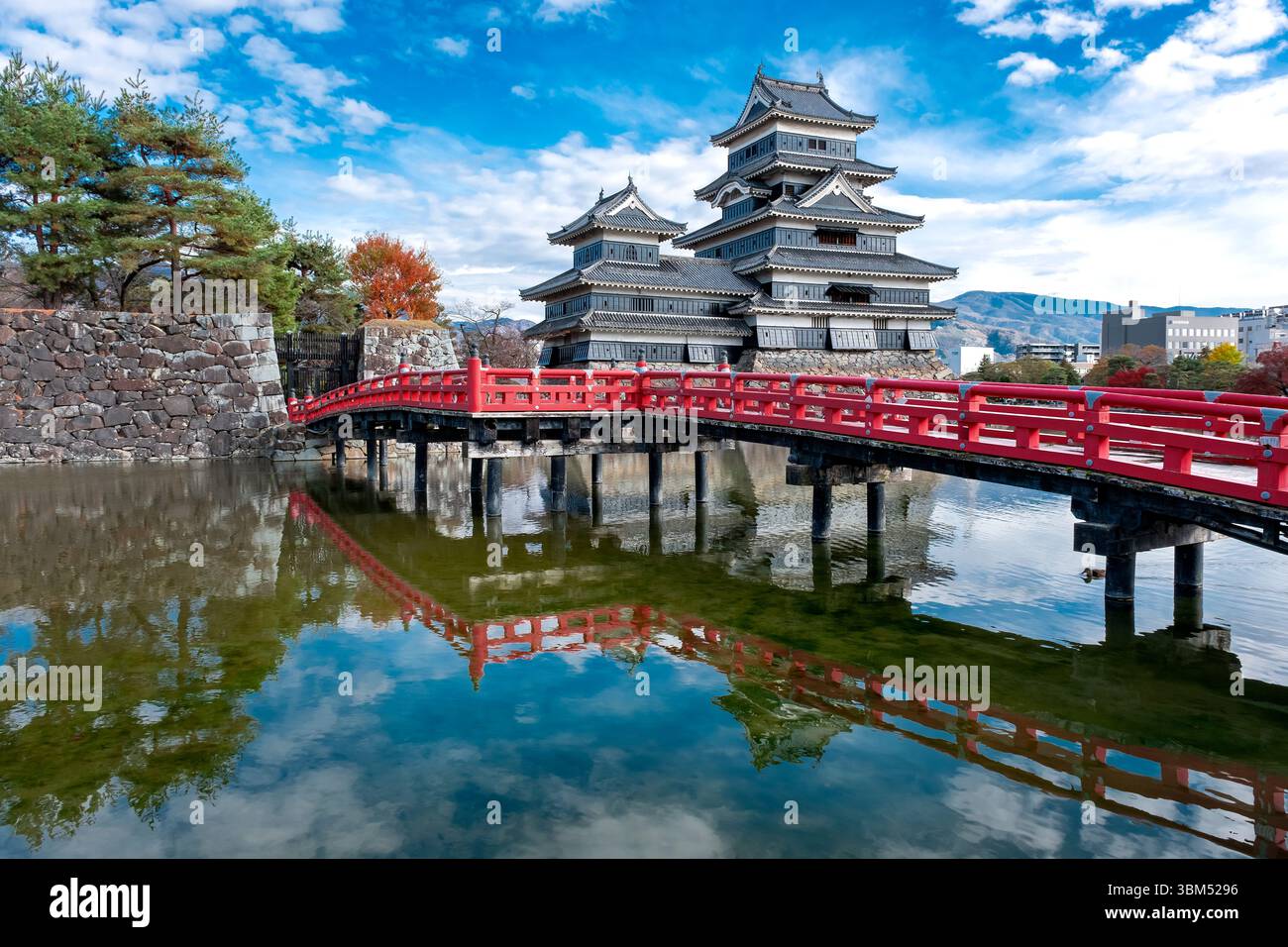 Matsumoto Castle, Matsumoto, Japan Stock Photo