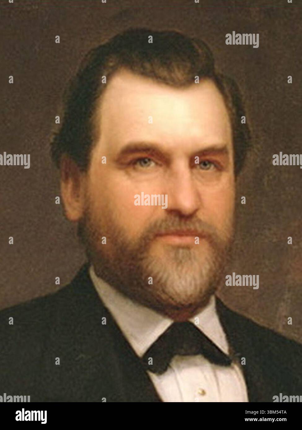 Leland Stanford Governor (cropped). Stock Photo