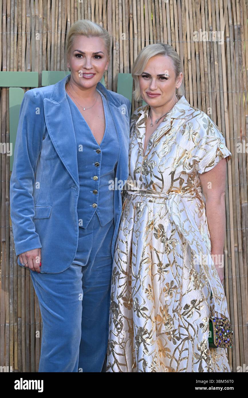 Ramona Agruma (left) and Rebel Wilson attend the Serpentine Summer