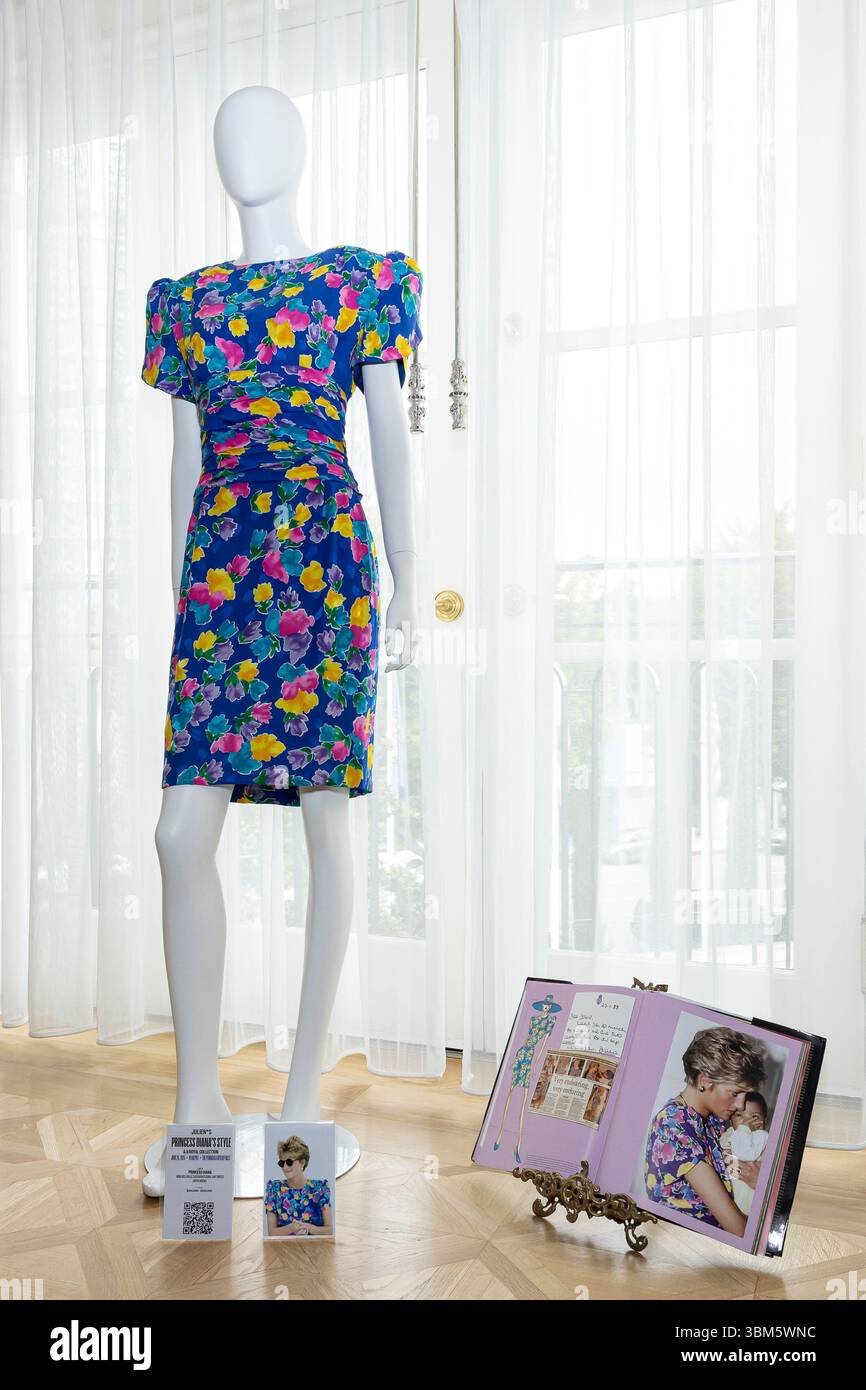 princess diana bellville sassoon dress Princess Diana Elegant in Bellville Sassoon