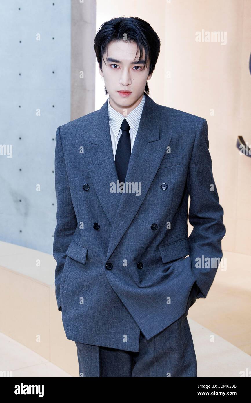 Paris, Frankreich. 24th June, 2025. Zhang Kang Le attends SAINT LAURENT ...