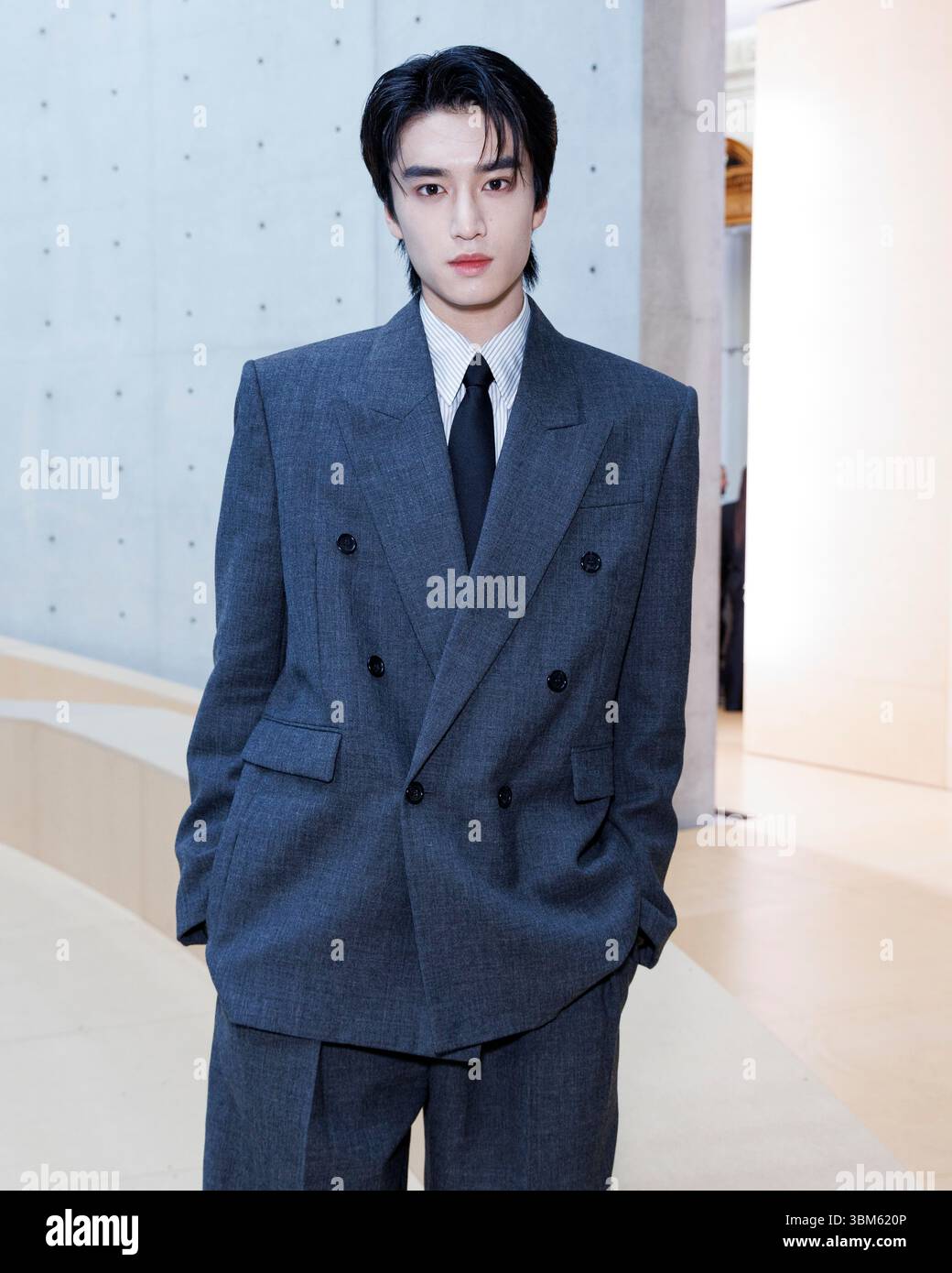 Paris, Frankreich. 24th June, 2025. Zhang Kang Le attends SAINT LAURENT ...