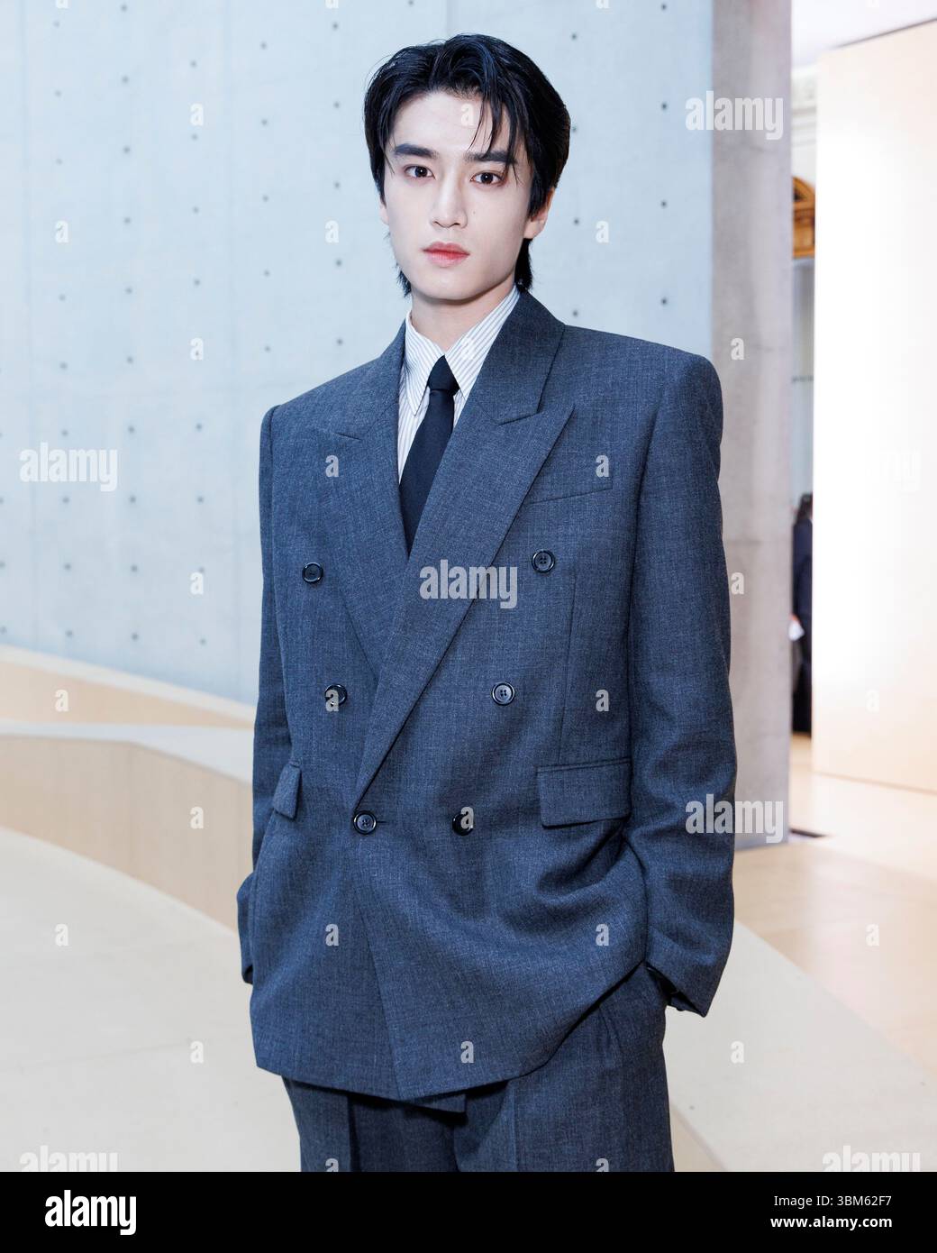 Paris, Frankreich. 24th June, 2025. Zhang Kang Le attends SAINT LAURENT ...