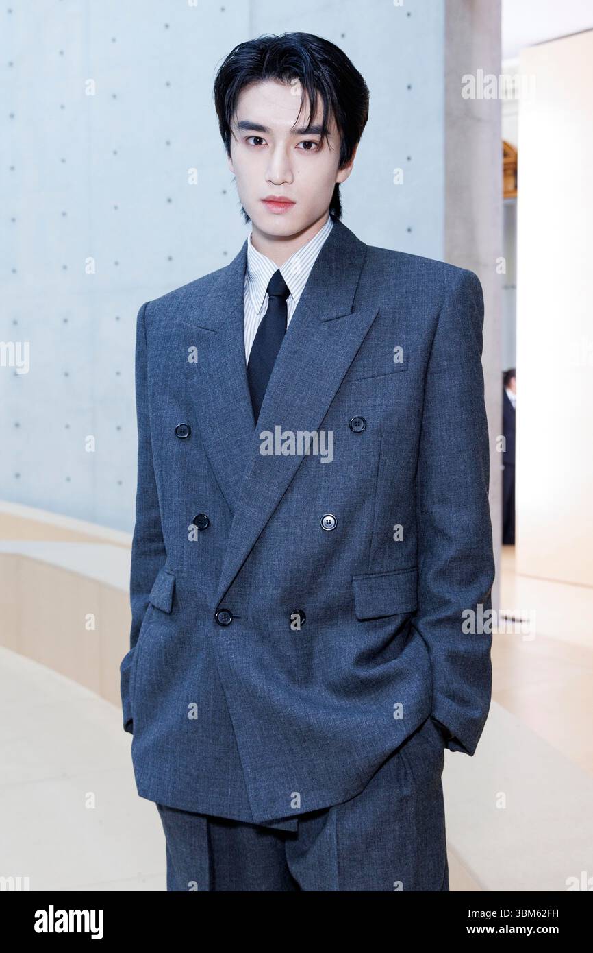 Paris, Frankreich. 24th June, 2025. Zhang Kang Le attends SAINT LAURENT ...