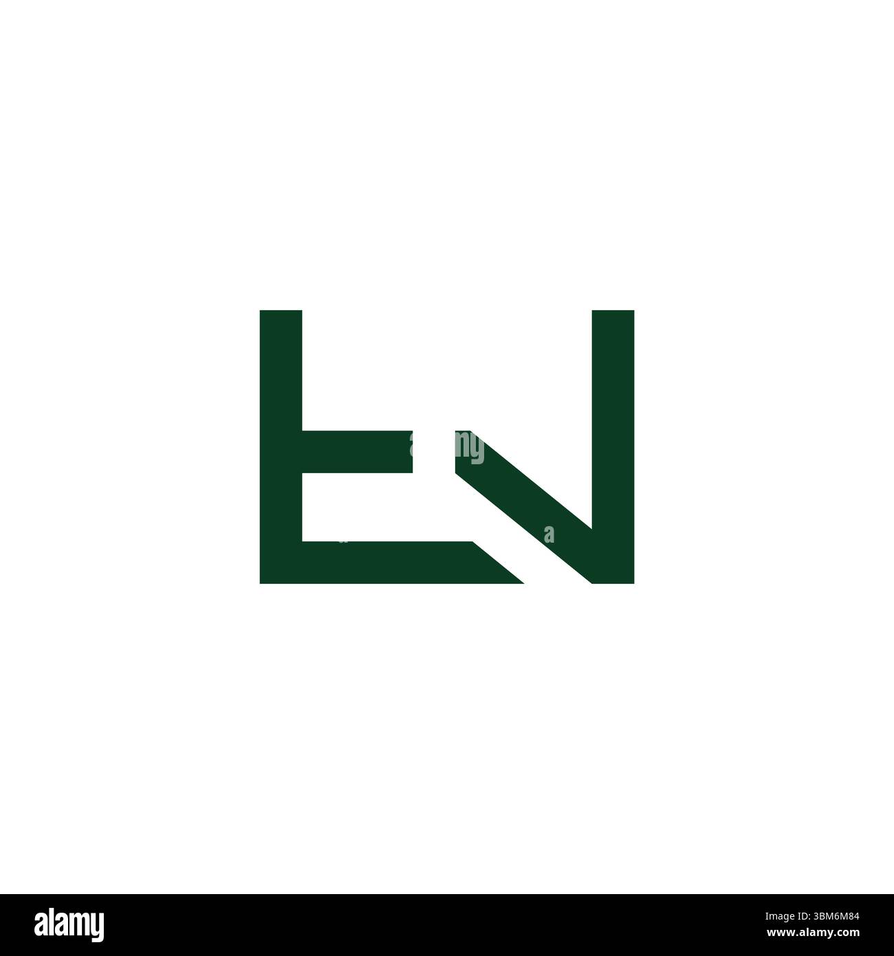 letters tw simple geometric lines logo vector Stock Vector