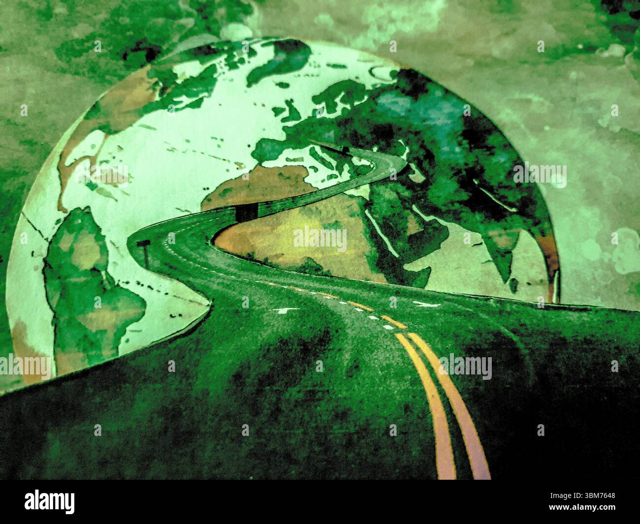 Collage of career path hi-res stock photography and images - Alamy