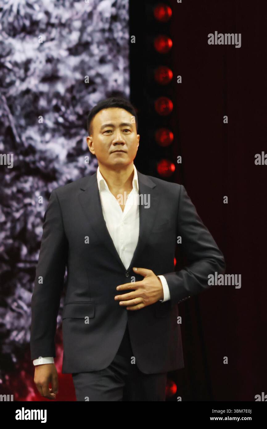 Chinese actor Hu Jun attends an activity in Shanghai, China. 23rd June ...