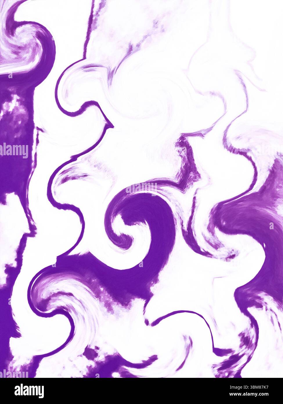 Abstract background wavy shape hi-res stock photography and images - Alamy