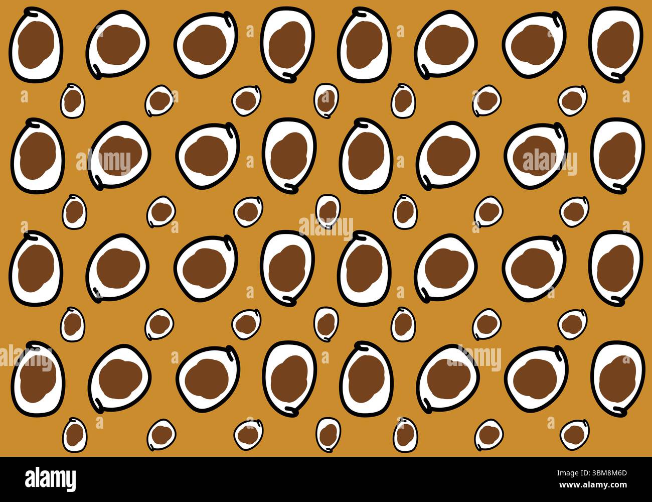 Art numérique Bogolan Stock Vector