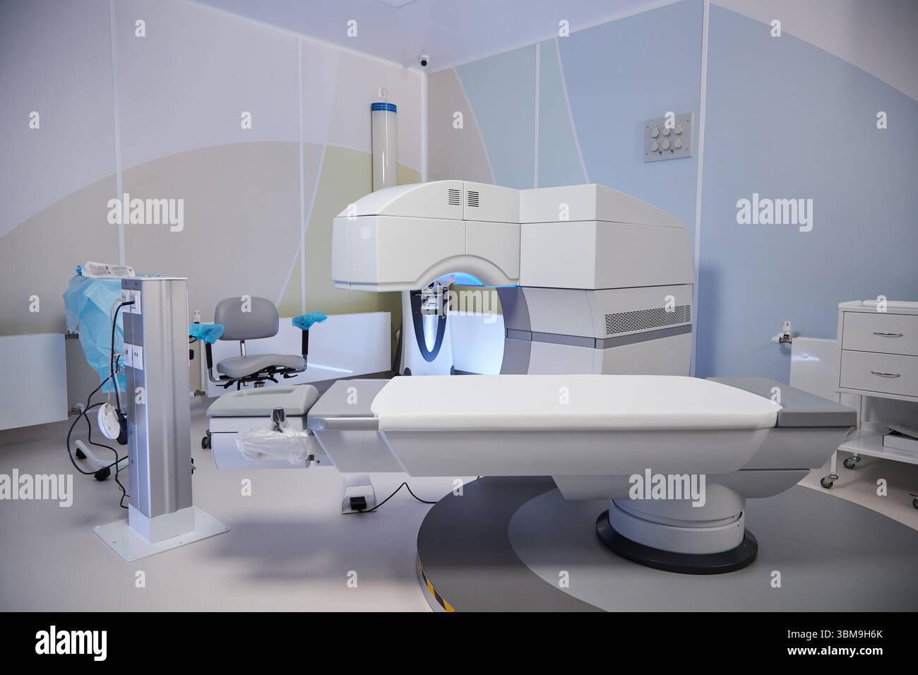 Operating Room Magtrace Machine Modern Medical Imaging Machine Operating in Sterile Hospital Operating ...