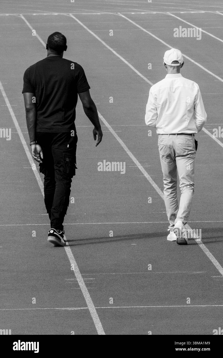 USAIN BOLT, INGEMAR STENMARK, DIAMOND LEAGUE 2025: Sprint legend Usain