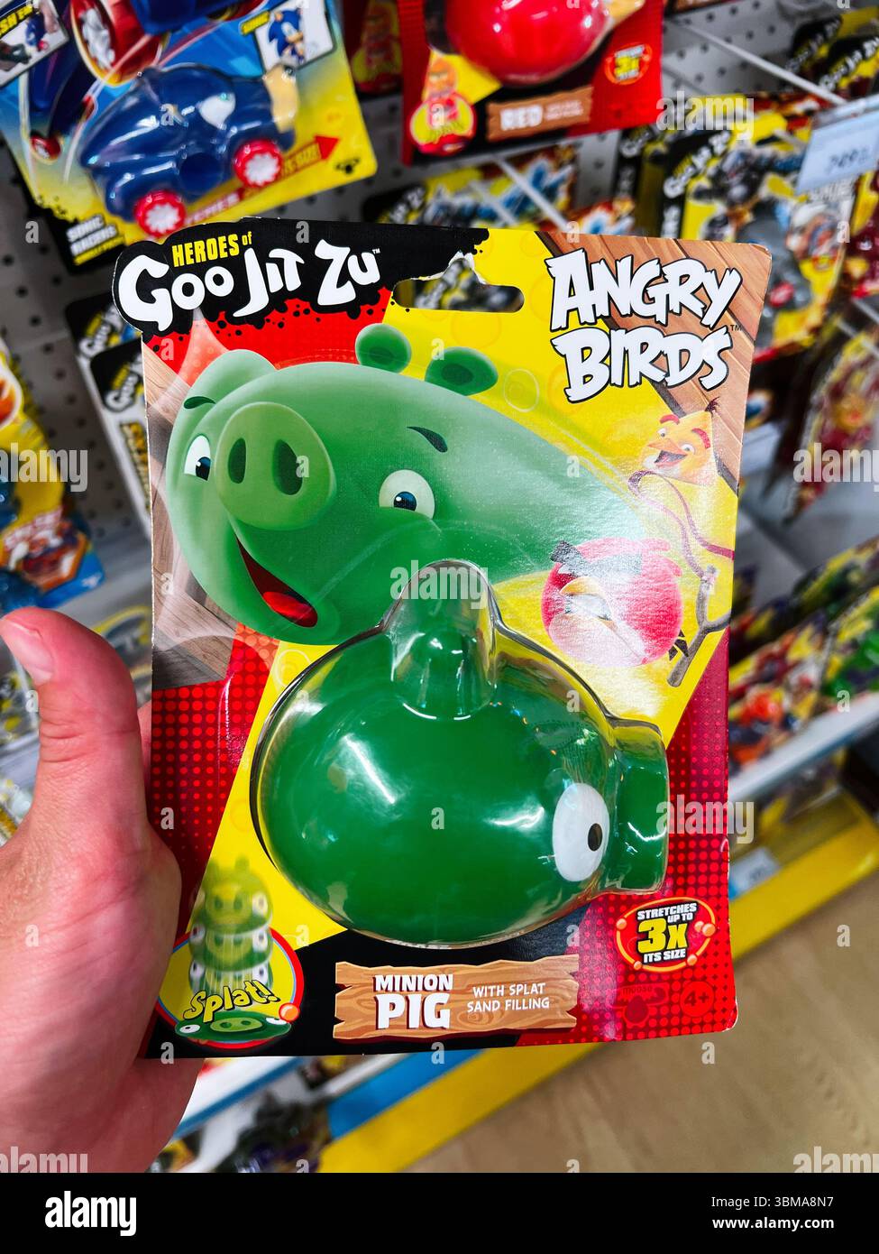 Angry birds pig hi-res stock photography and images - Alamy