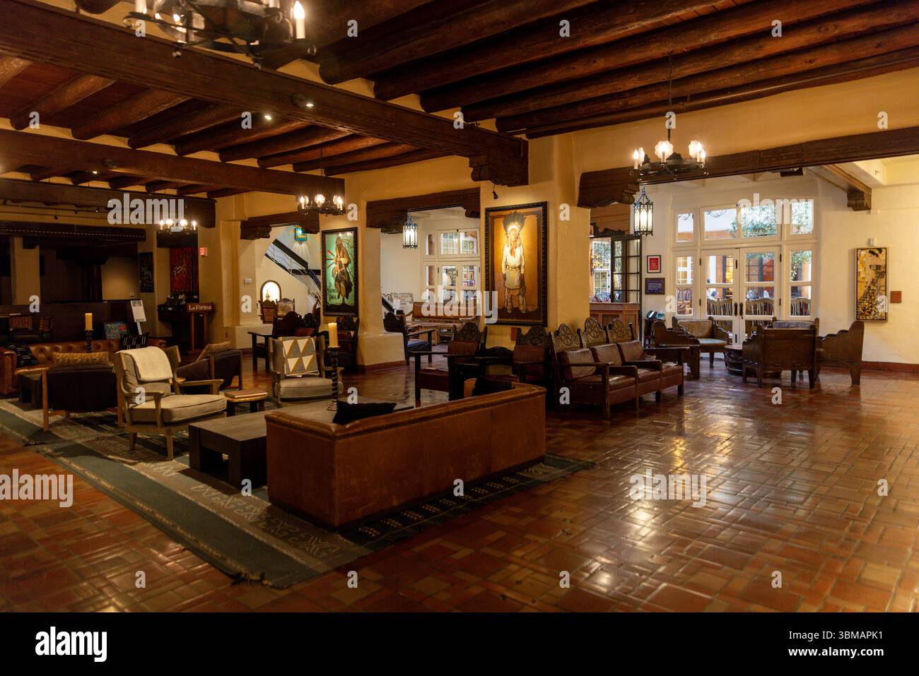 The La Fonda On The Plaza is a historic hotel in downtown Santa Fe that ...