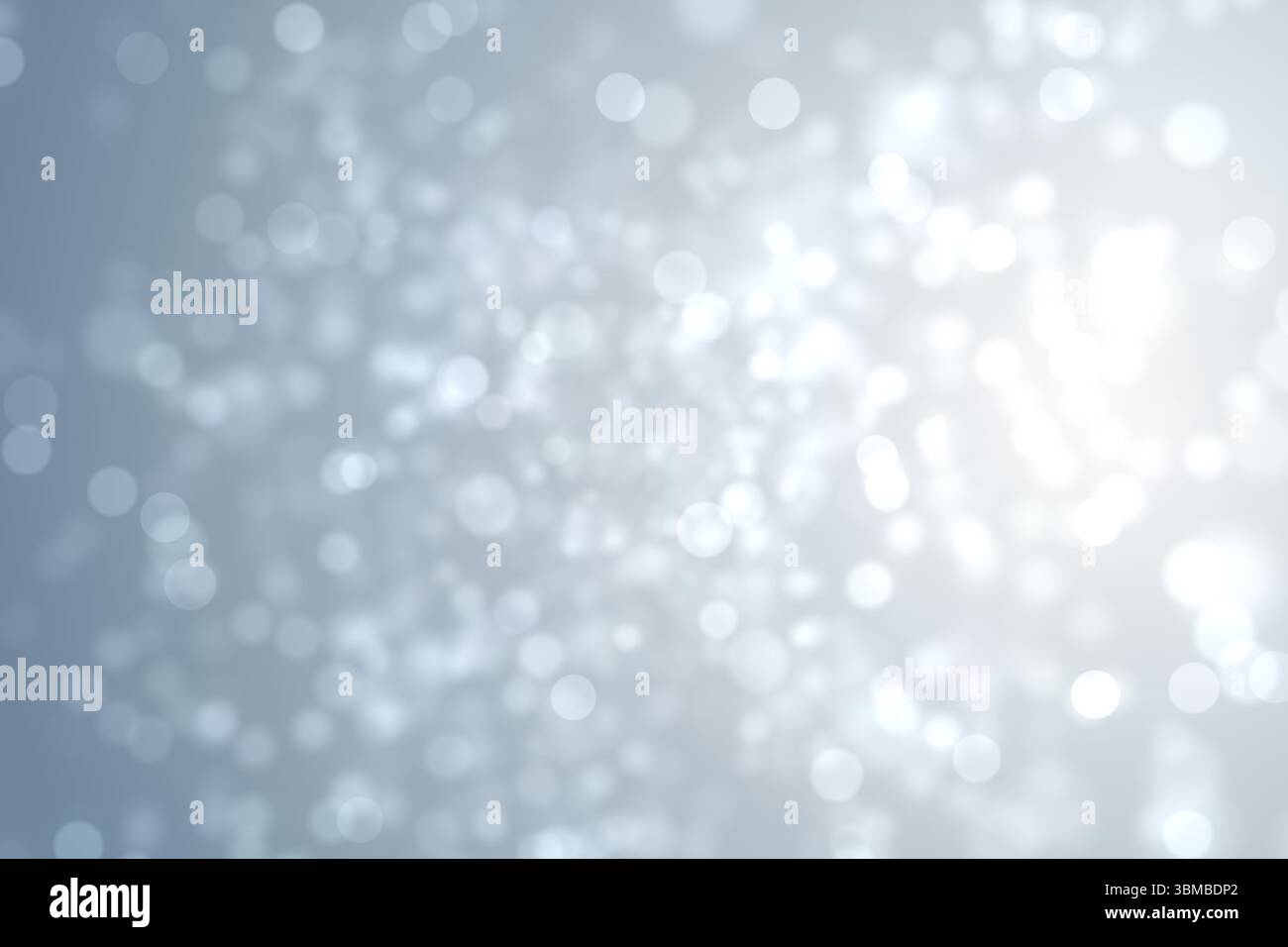 Light design shimmering on silver Stock Photo