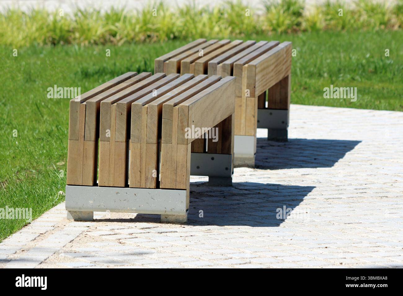 minimalist-wooden-bench-placed-in-modern-outdoor-setting-clean-lines