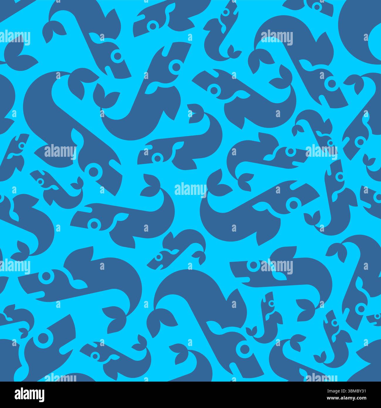 Fish pattern seamless. Fishes background. Marine texture. Ornament of ...