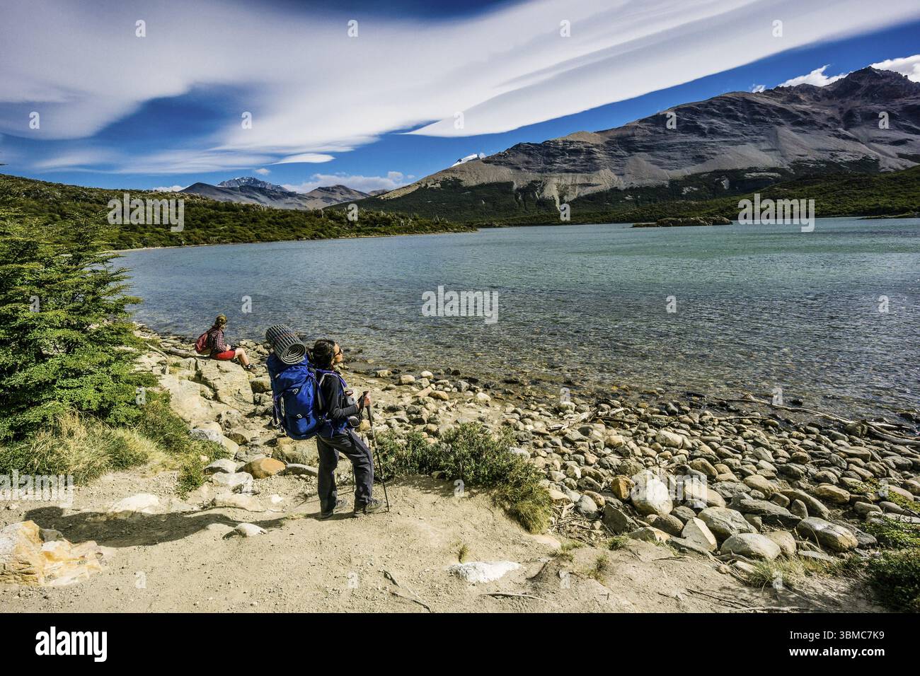 Laguna Capri, El Chalten, Los Glaciares National Park, republica ...