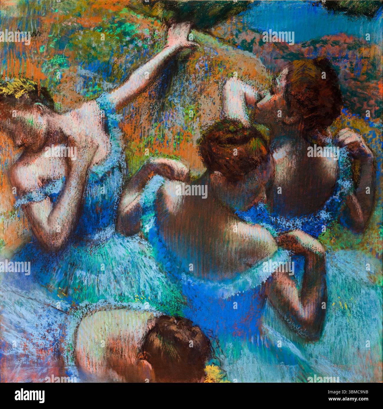Blue dancers degas hi-res stock photography and images - Alamy