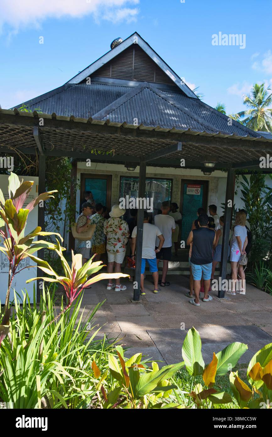 Mahe, Seychelles 3.06.25 Takamaka rum distillery, free rum distillery tours Stock Photo