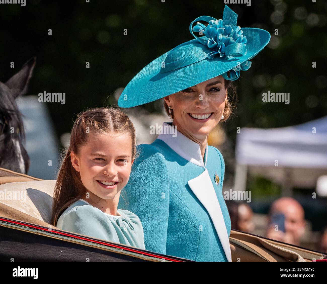 File photo dated 14/06/25 of Princess Charlotte and the Princess of ...