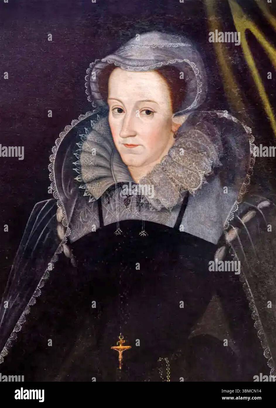 MARY,QUEEN OF SCOTS (1542-1587) about 1580 Stock Photo