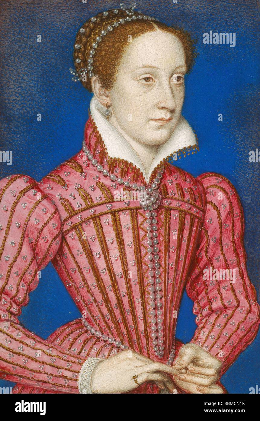 MARY,QUEEN OF SCOTS (1542-1587) about  1559 Stock Photo