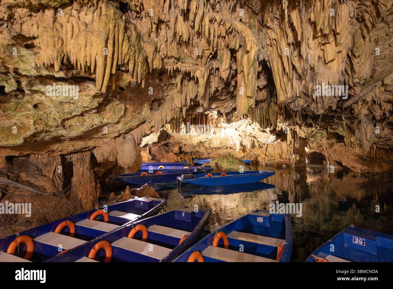 Caves of pyrgos diroú greece hi-res stock photography and images - Alamy