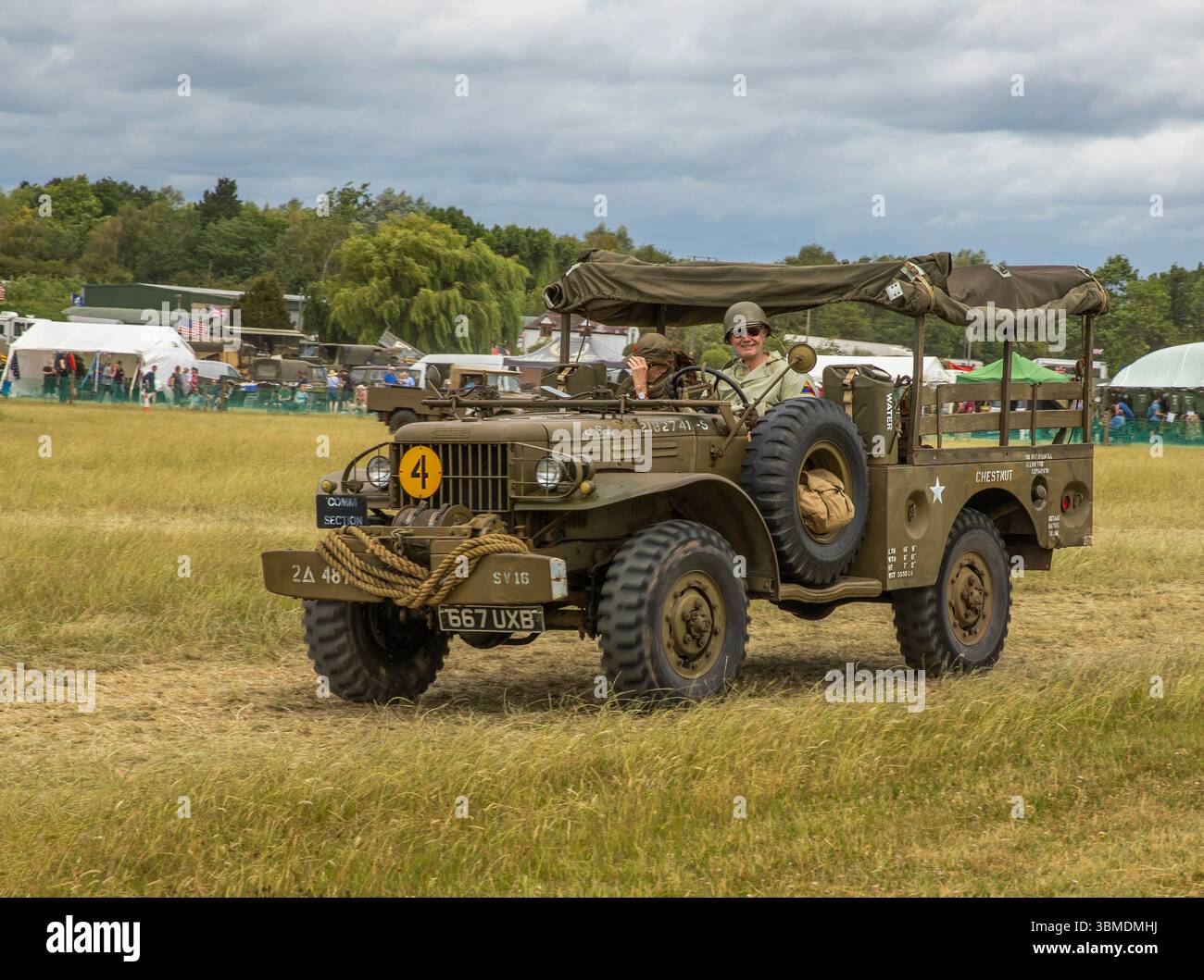 ヴィンテージ　U.S. Army Military Vehicle Dodge wc52 hi-res stock photography and images - Alamy