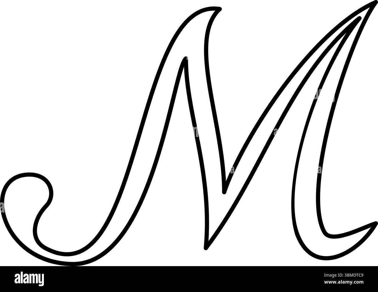 Mark sign symbol contour outline line icon black color vector ...
