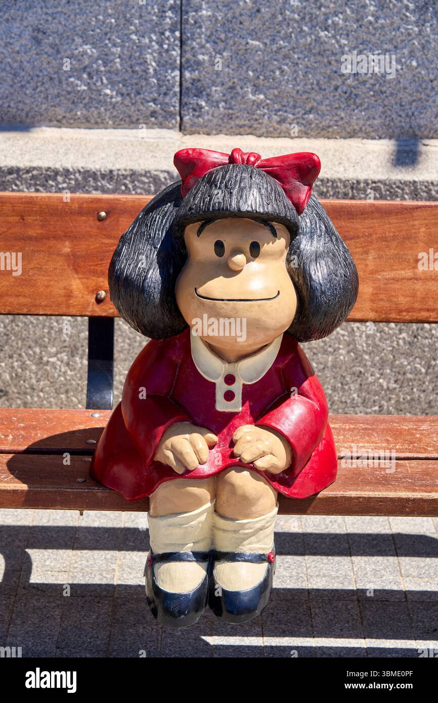 Mafalda, Matadero, Plaza de Legazpi, Former slaughterhouse, Contemporary art center, Madrid, Spain Stock Photo
