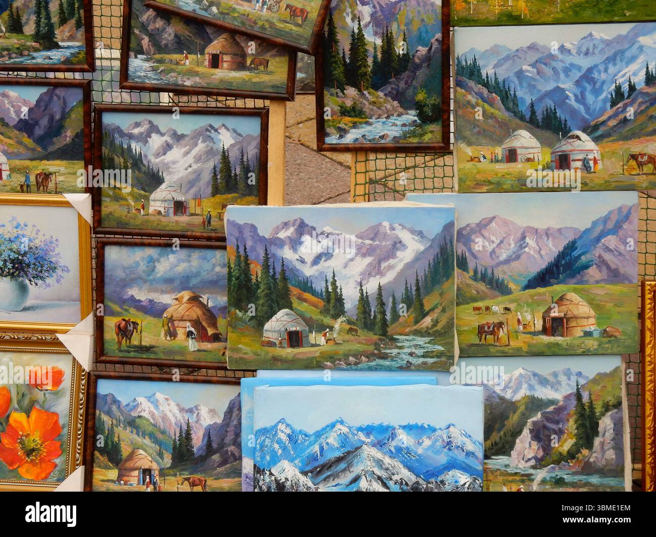Paintings of landscapes hi-res stock photography and images - Alamy