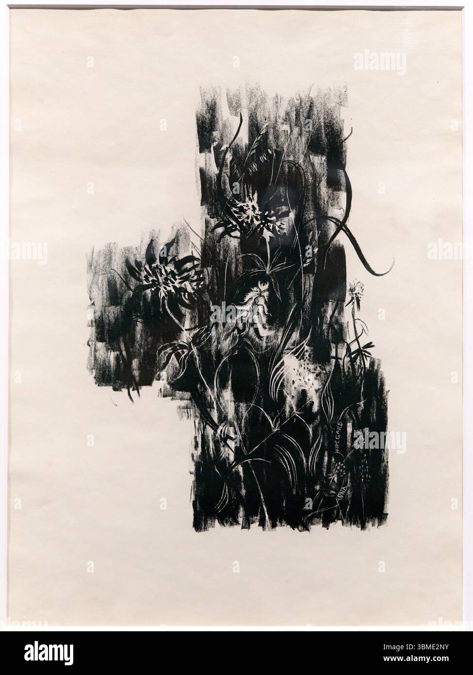 Johannes Itten (1888-1967), Lithograph 3, 1919, Lithographs on paper Stock Photo