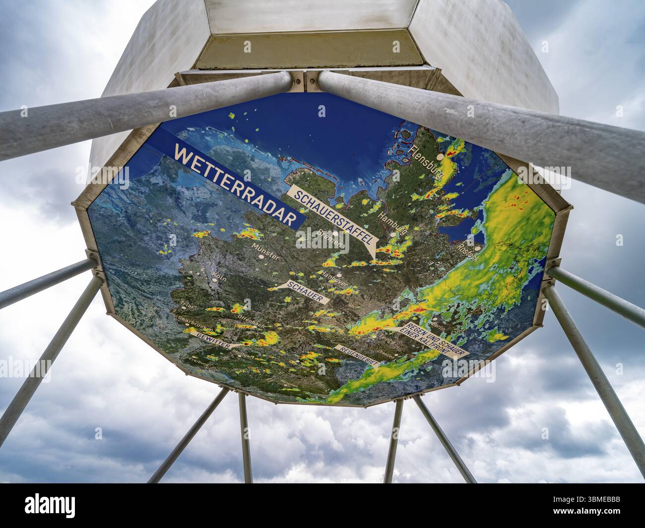 Radar map germany hi-res stock photography and images - Alamy