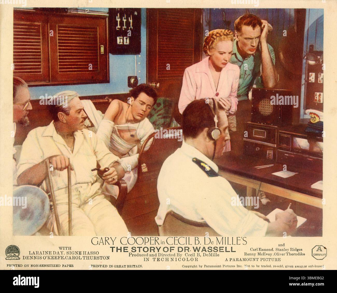 Stanley Ridges STANLEY RIDGES SIGNE HASSO and GARY COOPER in THE STORY OF DR. WASSELL ...