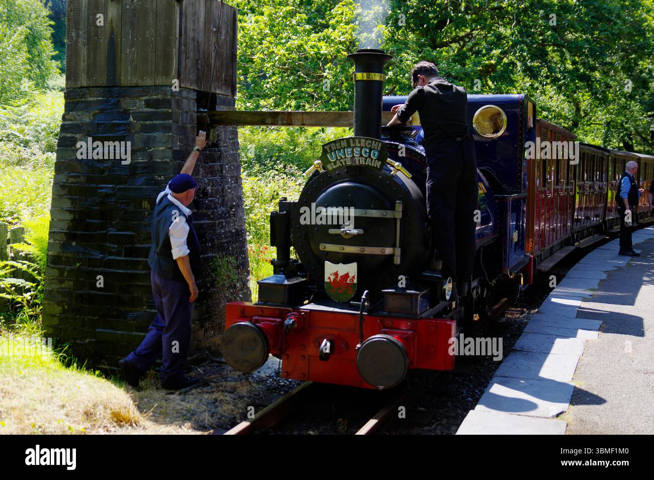 No 1, Tal y llyn, Dolgoch, Water Tower, Talyllyn, Railway, North Wales ...