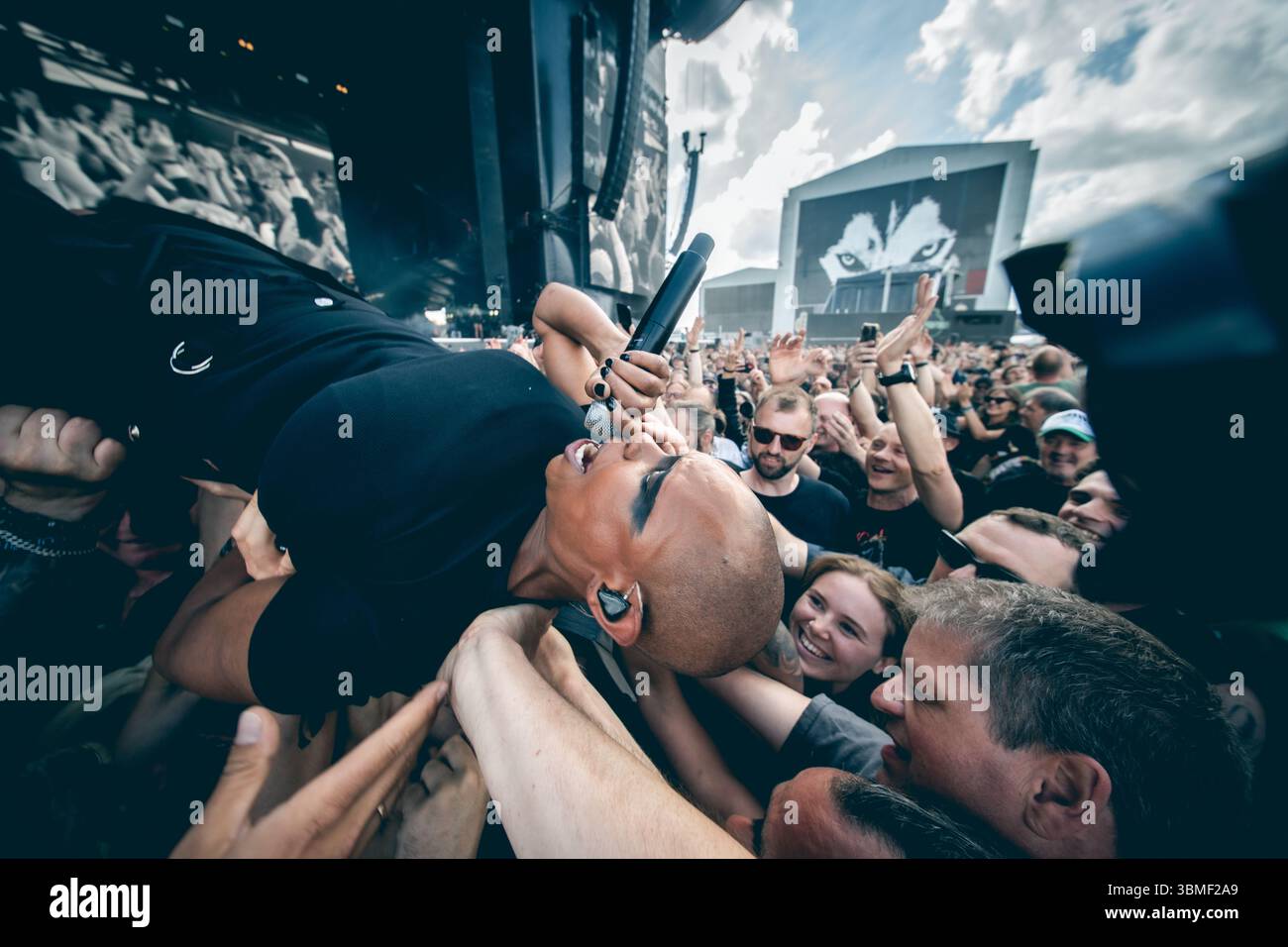 Copenhagen, Denmark. 18th, June 2025. The British rock band Skunk ...