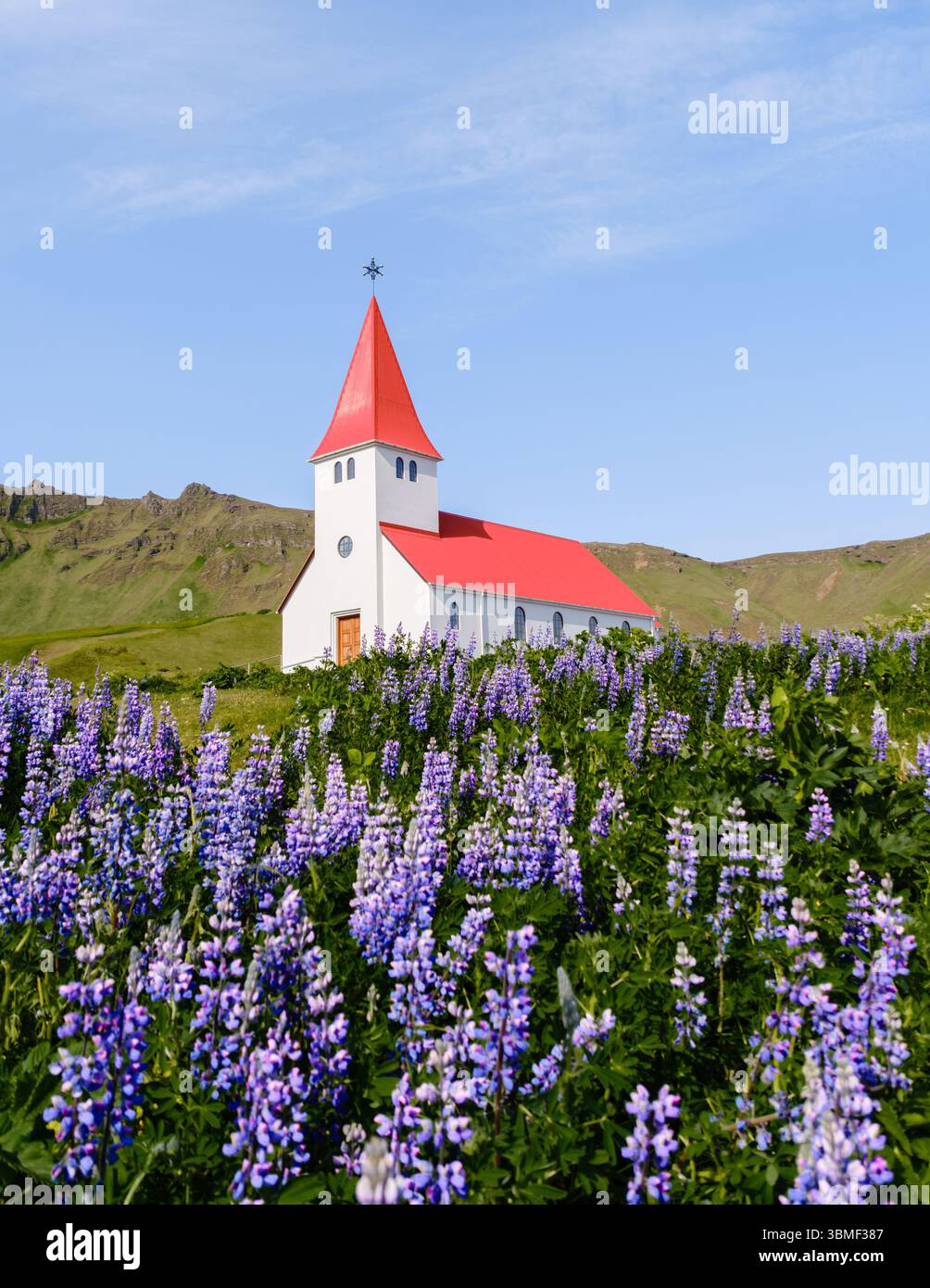 picturesque-icelandic-church-striking-hi-res-stock-photography-and