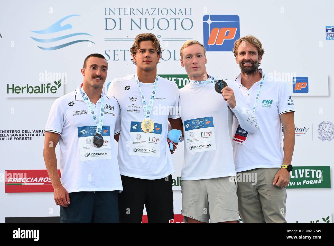 BURDISSO Federico (ITA), PONTI Noe (SUI) and MINAKOV Andrei (NAB ...