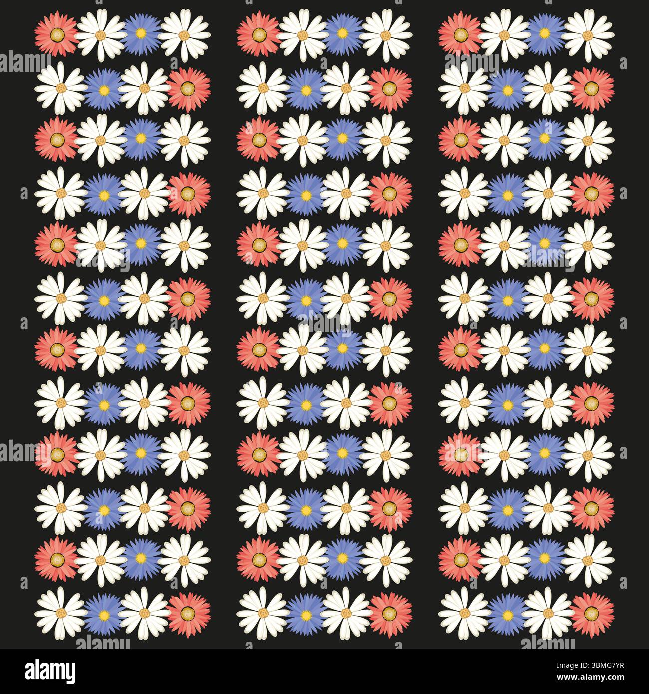 Colorful vertical pattern. Abstract textured block. Geometric grid Vector. Modern mosaic illustration. Stock Vector